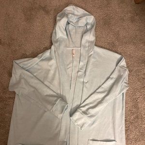 LuLaRoe Super Soft Light Blue Mackenzie Cardigan Cozy, size L